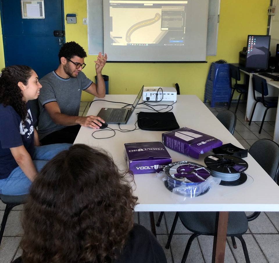 Foto do sensor de temperatura e umidade