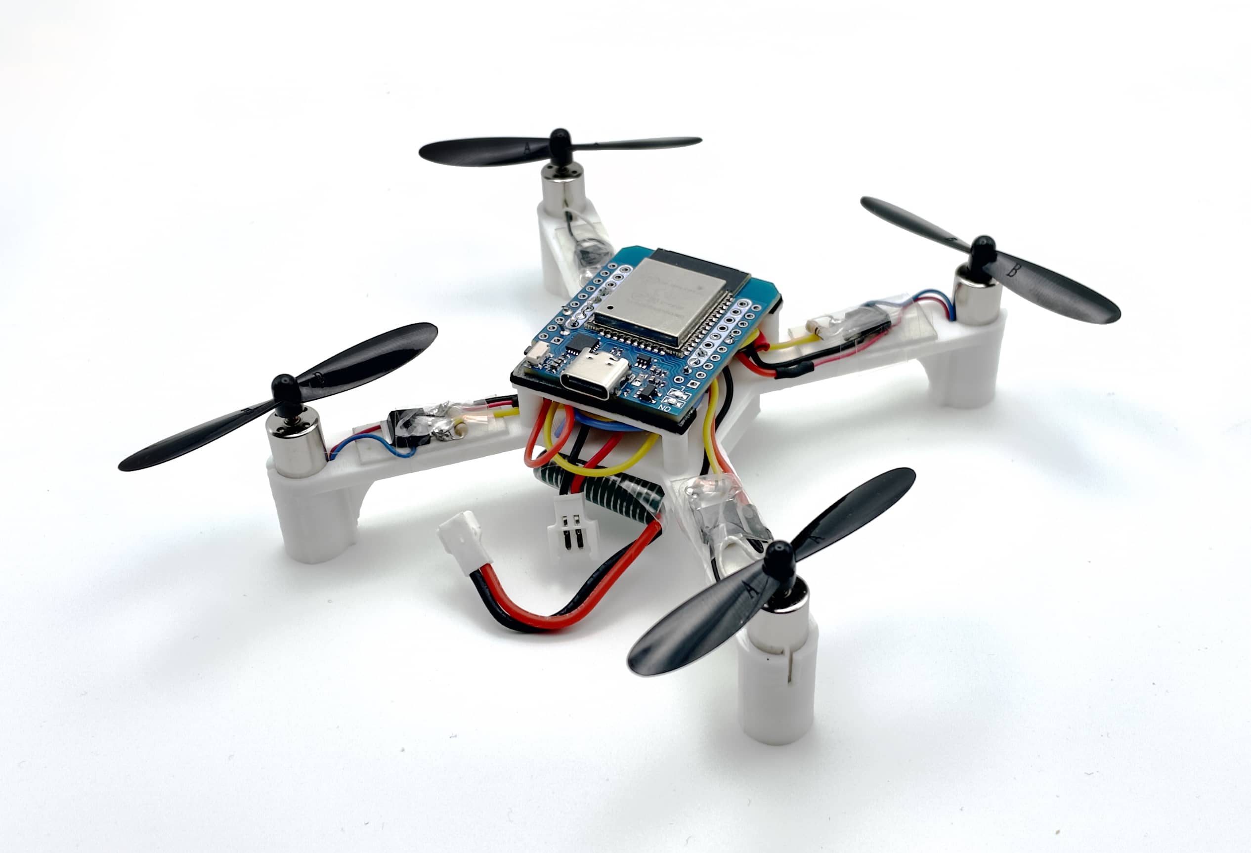 Foto do modelo drone flix de referência do projeto