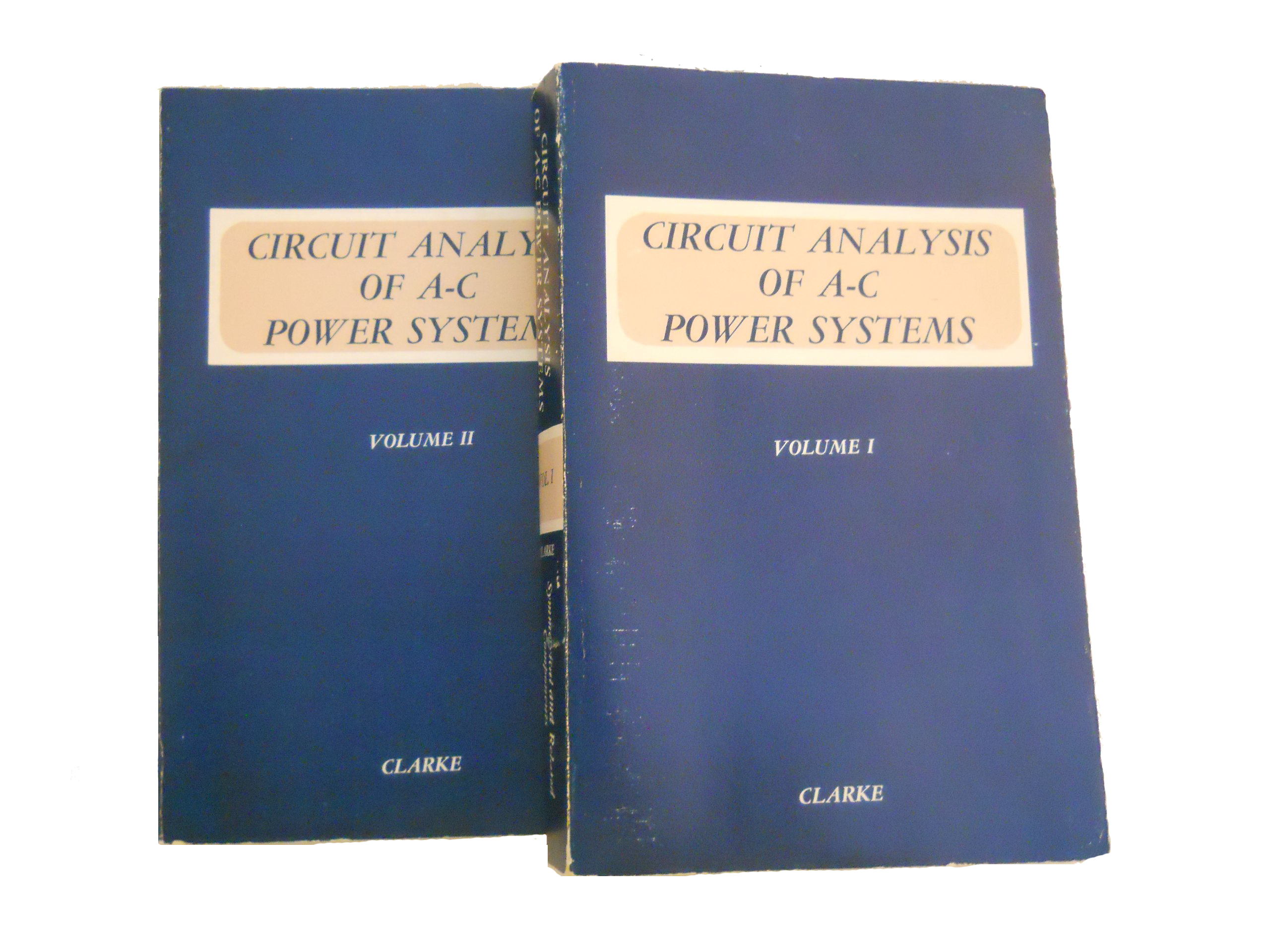 “Circuit Analysis of A-C Power Systems”, volumes 1 e 2"