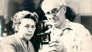 Fotografia de Semyon D. Kirlian e sua esposa Valentina K. Kirlian